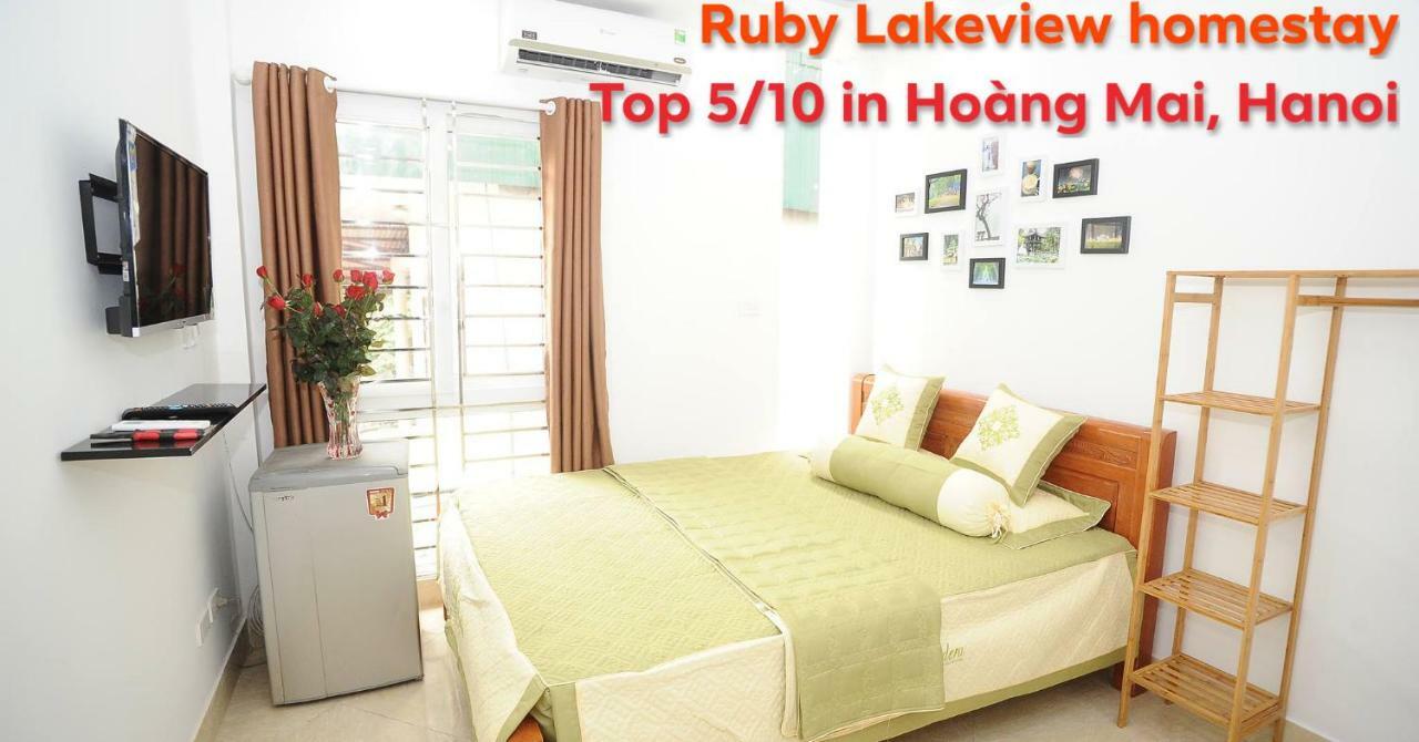 Ruby Lakeview Homestay Hanoi Buitenkant foto